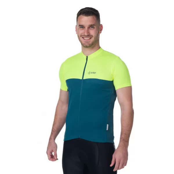  Pánsky cyklo dres KILPI LAUBEN-M RM0392KI TYRKYSOVÁ 