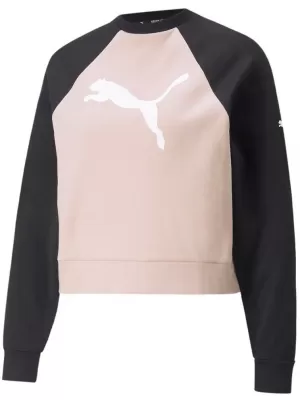 Dámska mikina PUMA MODERN SPORTS CREW 849822-01 ČIERNA