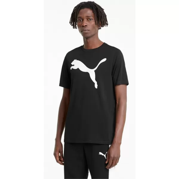  Pánske tričko PUMA ACTIVE BIG LOGO TEE 586724-01 BLACK 