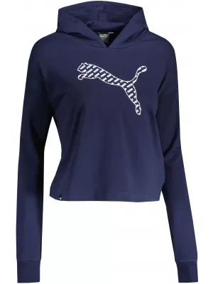 Dámska mikina PUMA POWER SUMMER GRAPHIC HOODIE TR 848402-06 BLUE