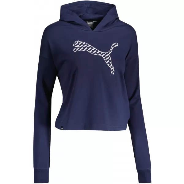  Dámska mikina PUMA POWER SUMMER GRAPHIC HOODIE TR 848402-06 BLUE 
