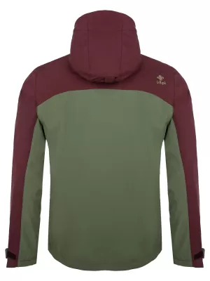 Pánska softshellová bunda KILPI RAVIO-M RM0114KI KHAKI