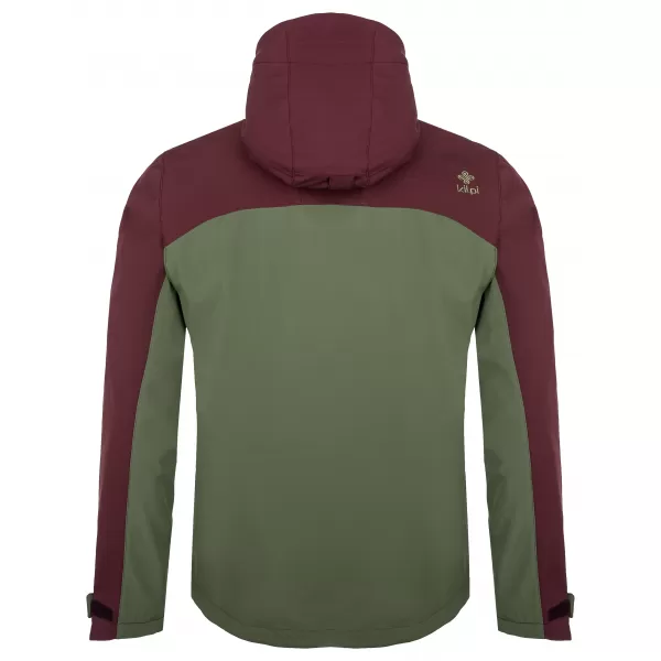  Pánska softshellová bunda KILPI RAVIO-M RM0114KI KHAKI 