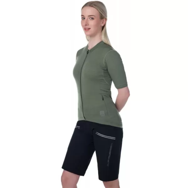 Dámsky cyklo dres KILPI MEARIL-W RL0324KI KHAKI 