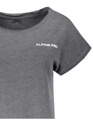 Šaty ALPINE PRO HEMADA LSKX418 TMAVO ŠEDÁ