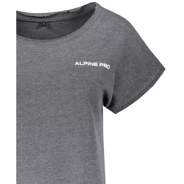  Šaty ALPINE PRO HEMADA LSKX418 TMAVO ŠEDÁ 