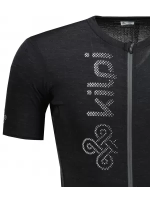 Pánsky cyklo dres KILPI PETRANA-M RM0312KI TMAVO šedá