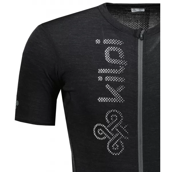  Pánsky cyklo dres KILPI PETRANA-M RM0312KI TMAVO šedá 
