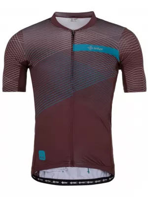 Pánsky cyklo dres KILPI NERITO-M RM0310KI TMAVO červená