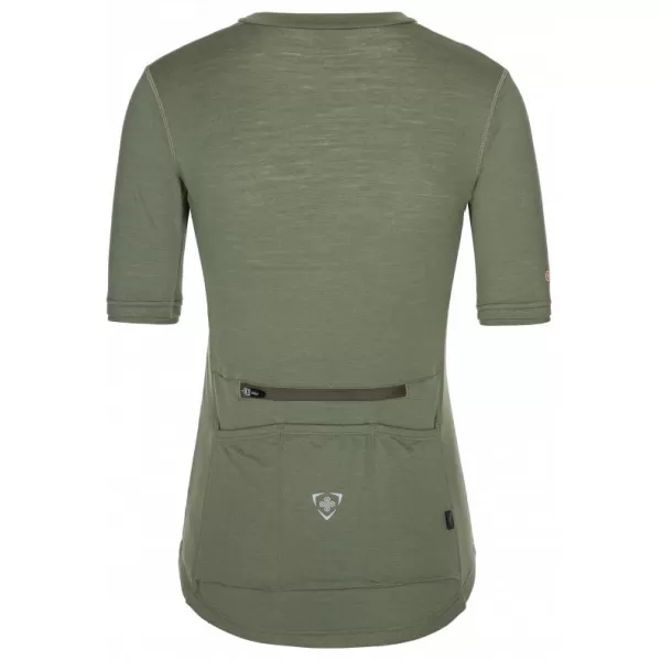  Dámsky cyklo dres KILPI MEARIL-W RL0324KI KHAKI 