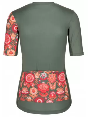 Dámsky cyklo dres KILPI ORETI-W RL0327KI KHAKI