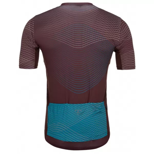  Pánsky cyklo dres KILPI NERITO-M RM0310KI TMAVO červená 