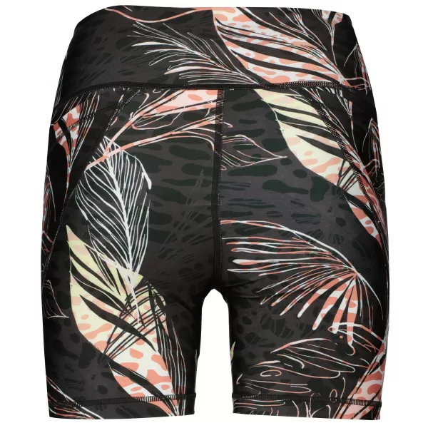  Dámske šortky PUMA TRAIN TREND AOP EVERSCULPT HIGH WAIST 5 TIGHT SHORT 521610-01 ČIERNA 