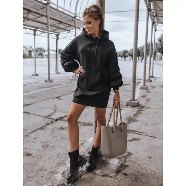 Šaty DSTREET BY1025 ČIERNA 
