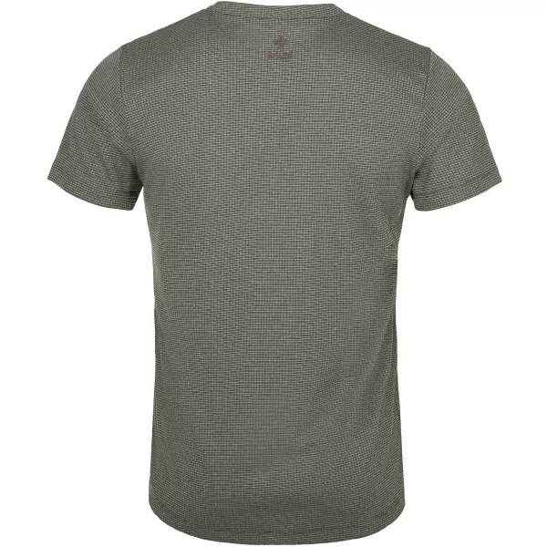  Pánske funkčné tričko KILPI GIACINTO-M RM0307KI KHAKI 