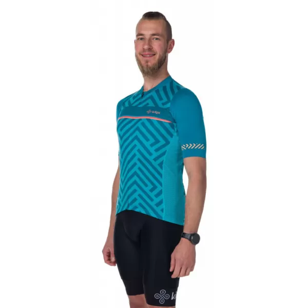  Pánsky cyklo dres KILPI TINO-M RM0314KI TYRKYSOVÁ 