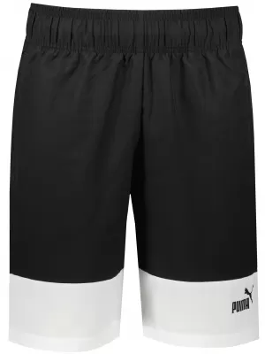 Pánske kraťasy PUMA POWER COLORBLOCK WOVEN SHORTS 9 848819-01 BLACK