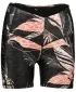 Dámske šortky PUMA TRAIN TREND AOP EVERSCULPT HIGH WAIST 5 TIGHT SHORT 521610-01 ČIERNA