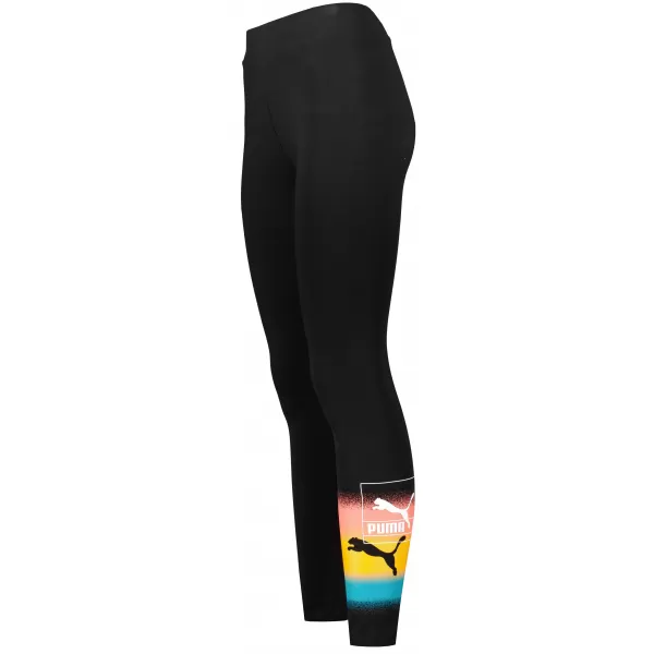  Dámske legíny PUMA BRAND LOVE LEGGINGS 535708-01 ČIERNA 