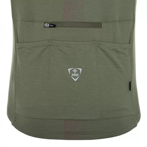  Pánsky cyklo dres KILPI PETRANA-M RM0312KI KHAKI 