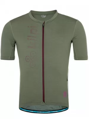 Pánsky cyklo dres KILPI PETRANA-M RM0312KI KHAKI