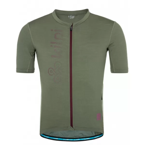  Pánsky cyklo dres KILPI PETRANA-M RM0312KI KHAKI 