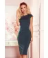 Dámske šaty NUMOCO TAMARA 301-3 zelená