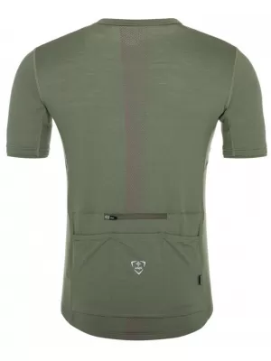 Pánsky cyklo dres KILPI PETRANA-M RM0312KI KHAKI