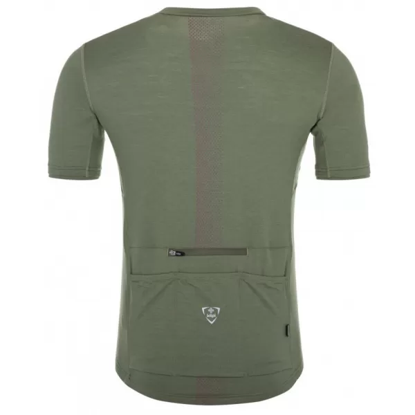  Pánsky cyklo dres KILPI PETRANA-M RM0312KI KHAKI 