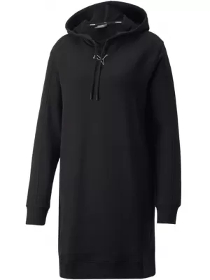 Dámska mikina PUMA HER HOODED DRESS 670817-01 BLACK