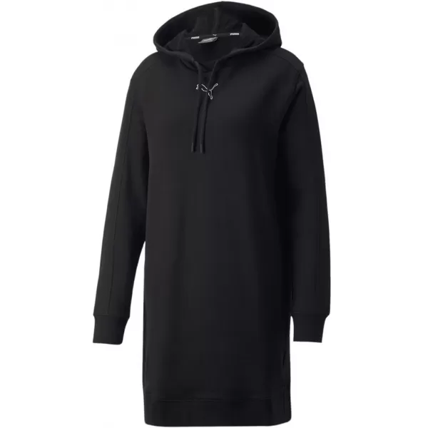  Dámska mikina PUMA HER HOODED DRESS 670817-01 BLACK 