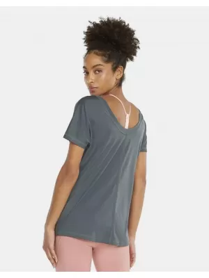 Dámske tričko PUMA TRAIN FAVORITE JERSEY CAT TEE 520260-42 GRAY