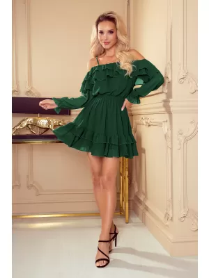 Dámske šaty Numoco 360-2 zelené