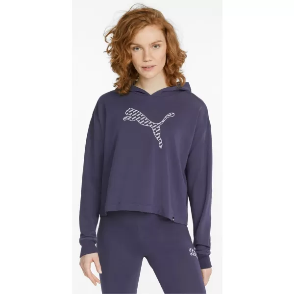  Dámska mikina PUMA POWER SUMMER GRAPHIC HOODIE TR 848402-06 BLUE 