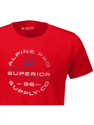 Pánske tričko ALPINE PRO ALLON MTSY761 ČERVENÁ