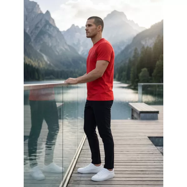  Pánske tričko SAM 73 BARRY MT 811 červená 