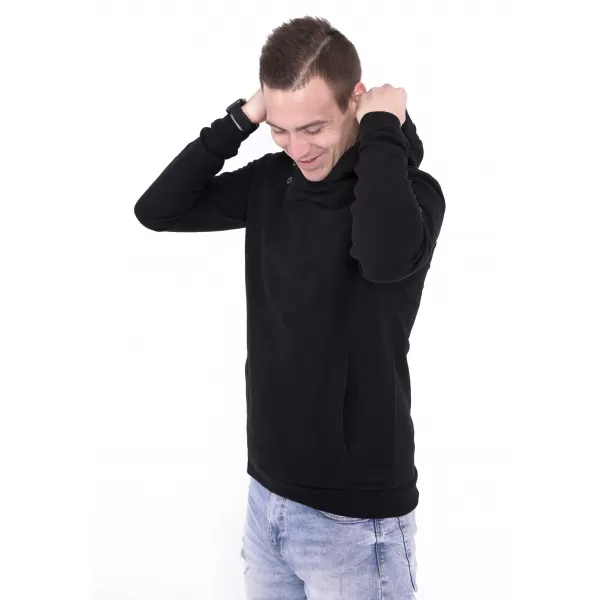  Pánska mikina KIXMI ORICK ČIERNA 