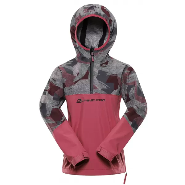  Detská bunda ALPINE PRO GIBBO KJCY250 BORDOVÁ 