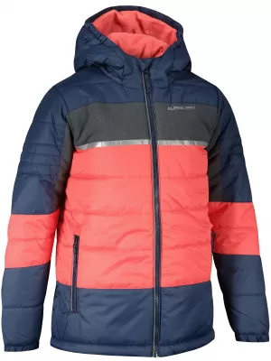 Detská bunda ALPINE PRO JORGO KJCY283 RUŽOVÁ