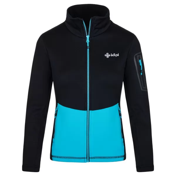  Dámska funkčná mikina KILPI TEAM FLEECE-W SL0201KI SVETLO modrá 