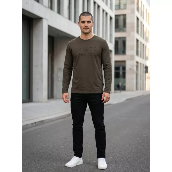  Pánske tričko SAM 73 MINDART MT 810 KHAKI 