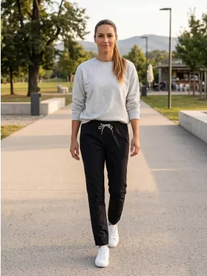 Dámske nohavice SAM 73 IAH WK 783 čierna