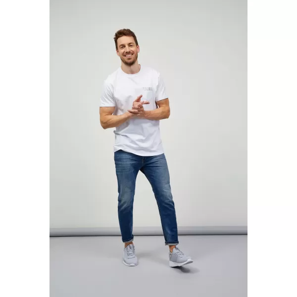  Pánske tričko SAM 73 QUARIP MT 812 biela 