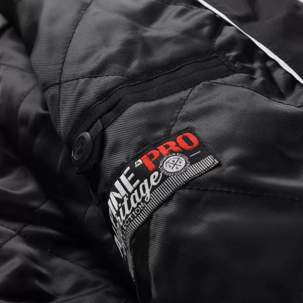  Pánska bunda ALPINE PRO MOLID MJCY556 ČIERNA 