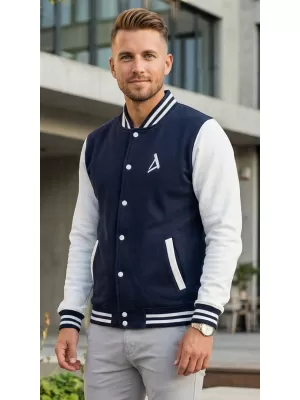 Pánska mikina ALTISPORT BYB/ALM002BB004 NÁMORNÁ MODRÁ