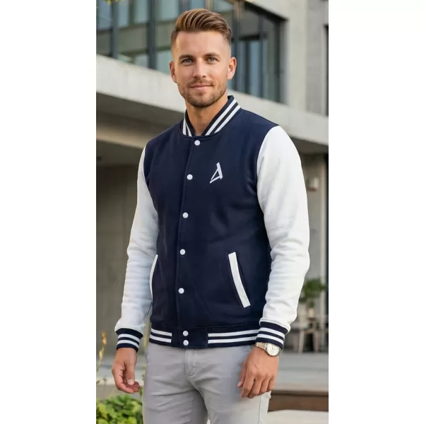  Pánska mikina ALTISPORT BYB/ALM002BB004 NÁMORNÁ MODRÁ 