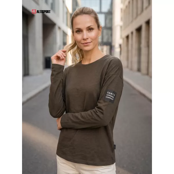  Dámske tričko SAM 73 ARIASA WT 872 KHAKI 