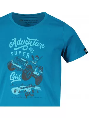 Detské tričko ALPINE PRO BETO KTSY404 MODRÁ