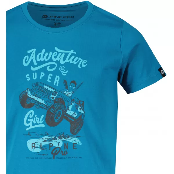  Detské tričko ALPINE PRO BETO KTSY404 MODRÁ 