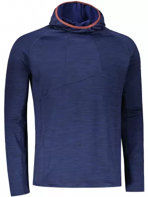 Pánska mikina ALPINE PRO HISH MSWY331 TMAVO MODRÁ